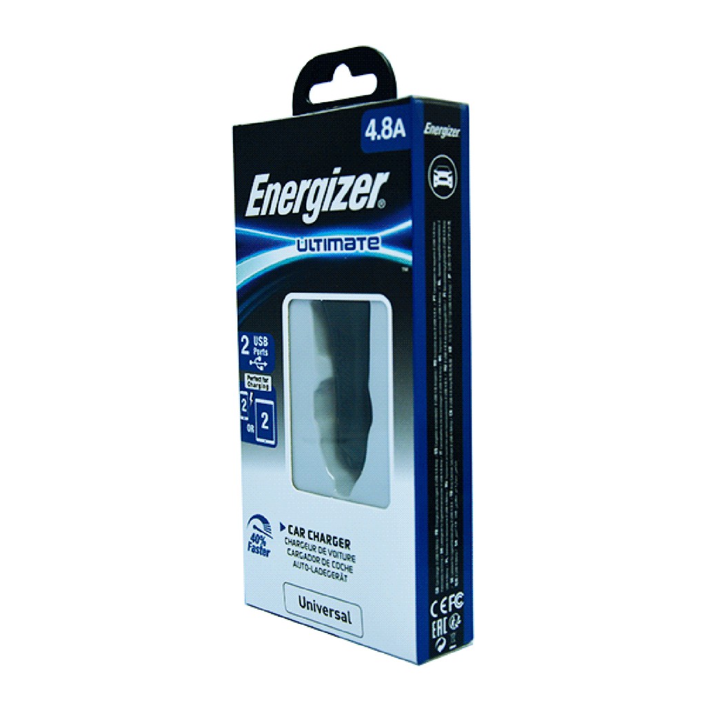 Sạc Ô tô UL 4.8A 2 USB - DCA2DUBK3