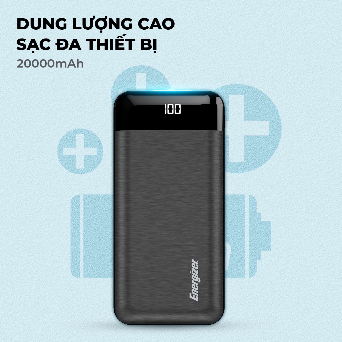 Pin sạc dự phòng Energizer 20,000mAh - UE20058