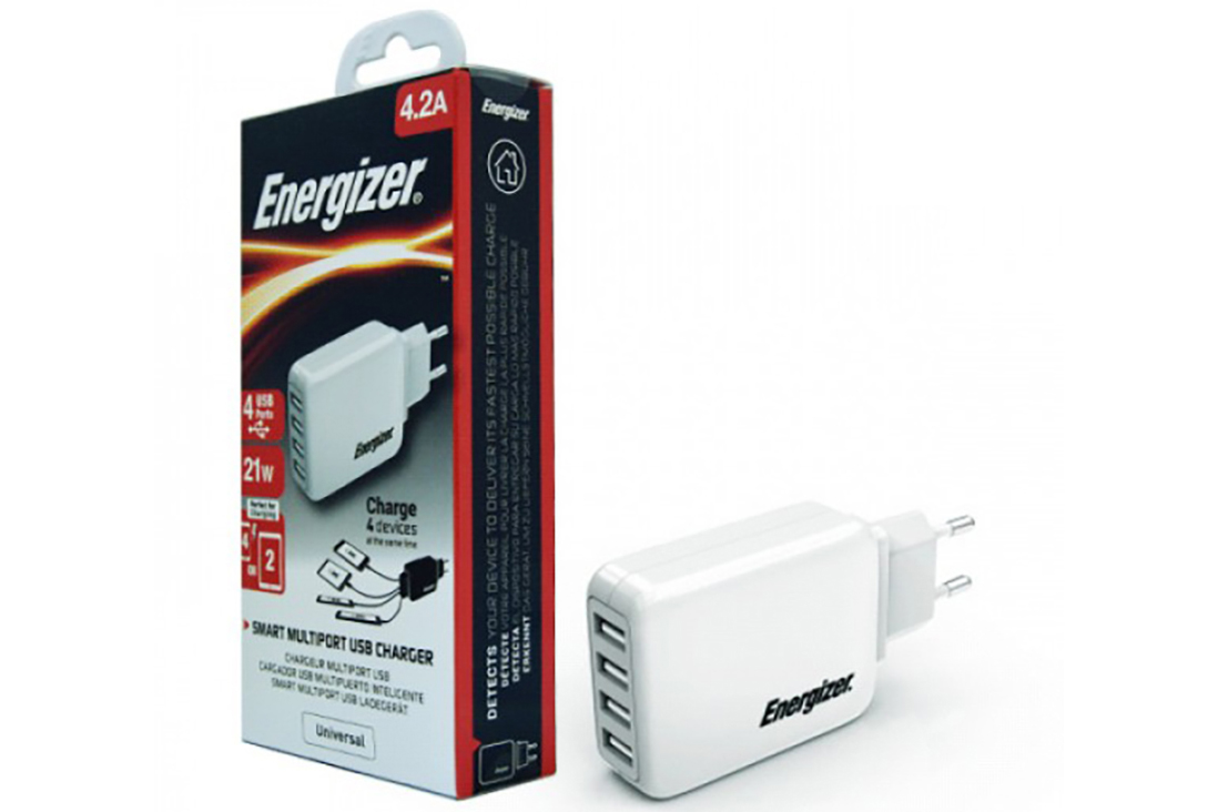 Sạc 4.2A 21W CL 4USB - USA4BEUCWH5